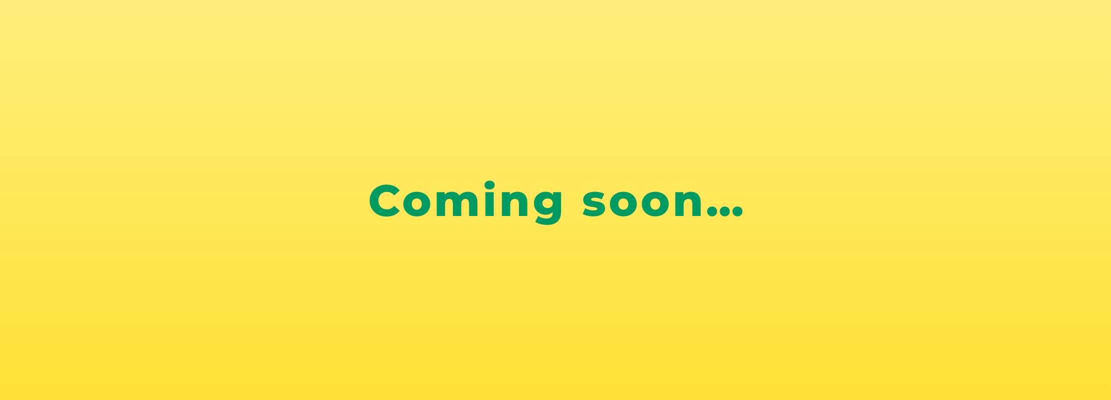 coming soon